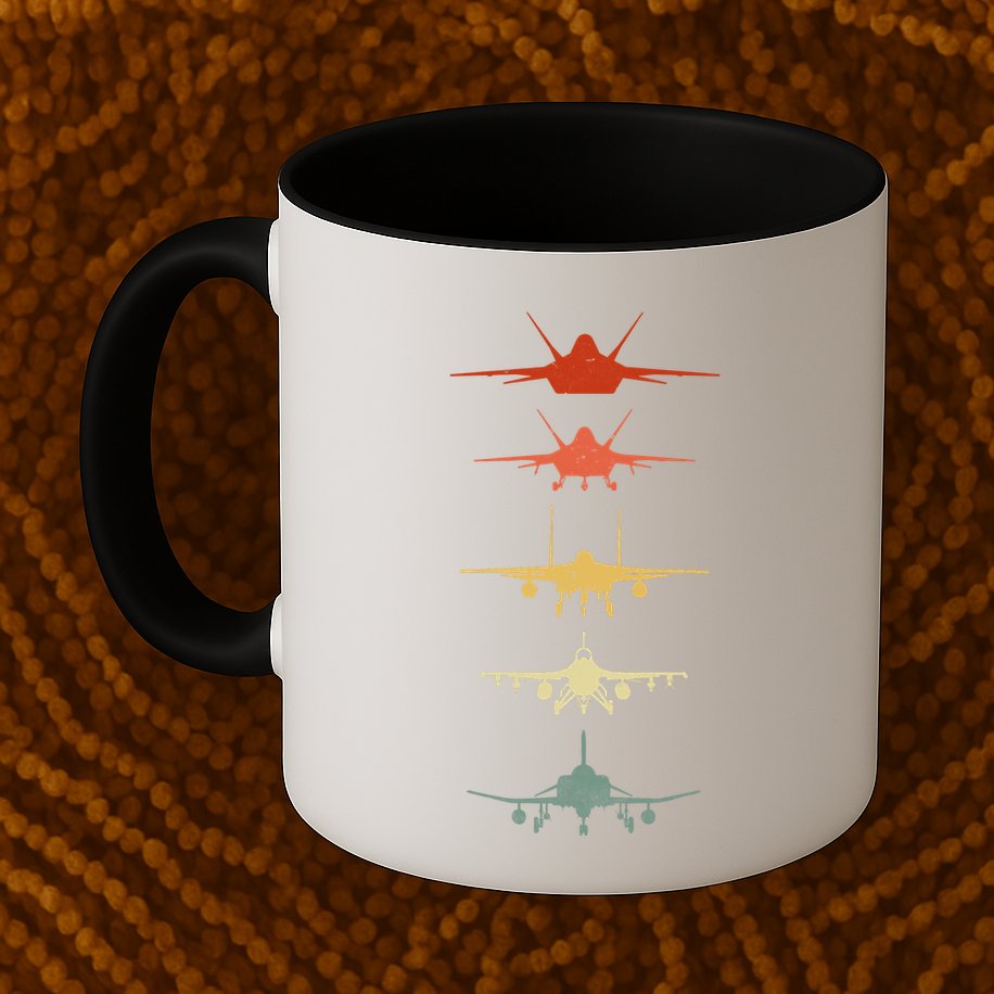 Vintage Retro Air Force Mug