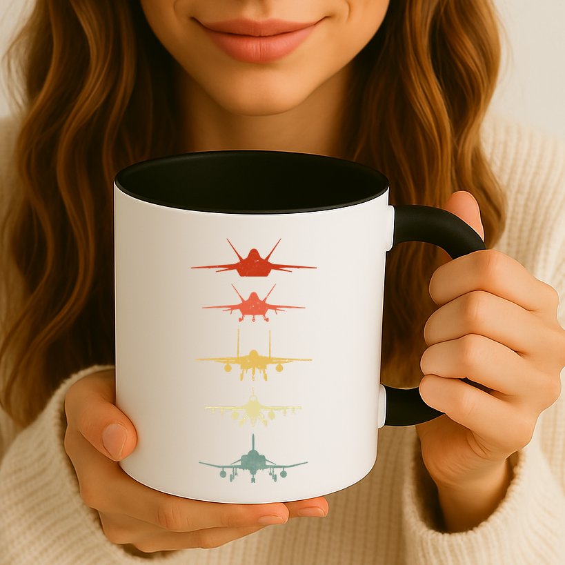 Vintage Retro Air Force Mug