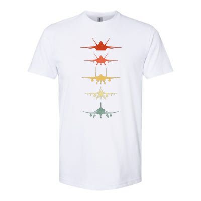 Vintage Retro Air Force Softstyle® CVC T-Shirt