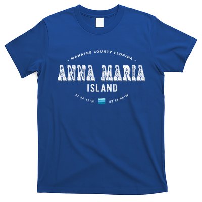 Vintage Retro Anna Maria Island Florida Graphic Gift T-Shirt