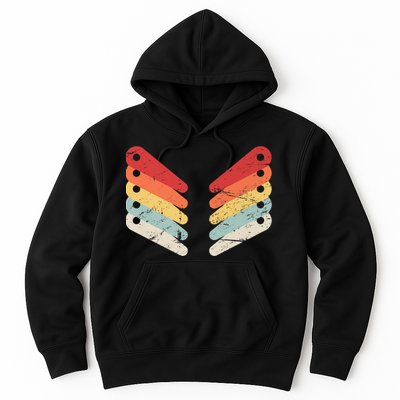 Vintage Retro Arcade Pinball Hoodie