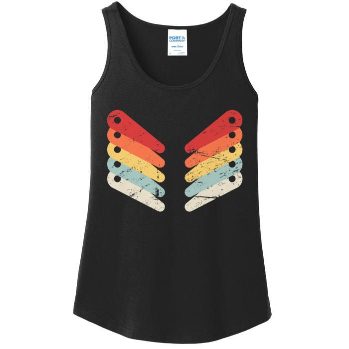 Vintage Retro Arcade Pinball Ladies Essential Tank