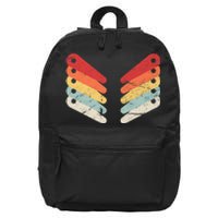 Vintage Retro Arcade Pinball 16 in Basic Backpack