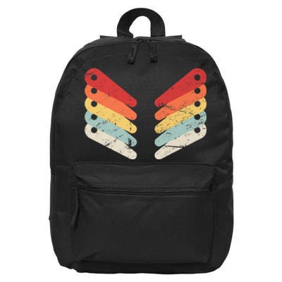 Vintage Retro Arcade Pinball 16 in Basic Backpack