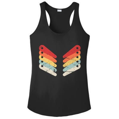 Vintage Retro Arcade Pinball Ladies PosiCharge Competitor Racerback Tank
