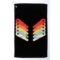 Vintage Retro Arcade Pinball Golf Towel