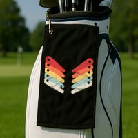 Vintage Retro Arcade Pinball Golf Towel