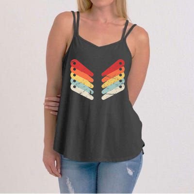 Vintage Retro Arcade Pinball Women's Strappy Tank