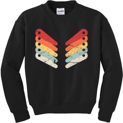 Vintage Retro Arcade Pinball Kids Sweatshirt