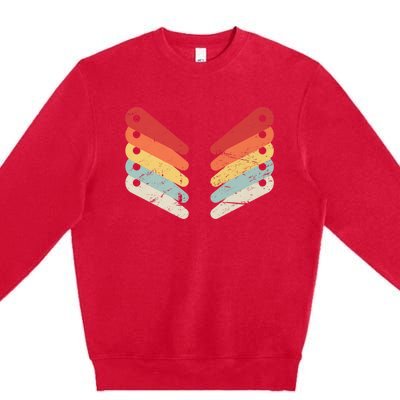 Vintage Retro Arcade Pinball Premium Crewneck Sweatshirt