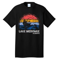 Vintage Retro Alabama Wedowee Lake Summer Fishing Tall T-Shirt