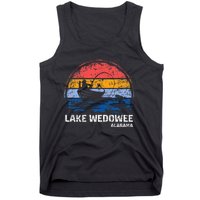 Vintage Retro Alabama Wedowee Lake Summer Fishing Tank Top