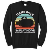 Virtual Reality Athlete Funny Vr Gamer Saying Sweatshirt