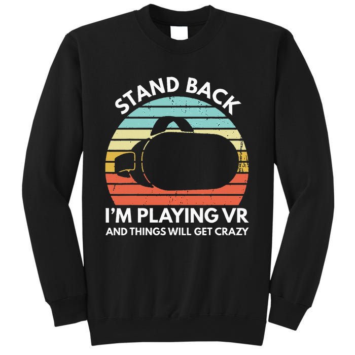 Virtual Reality Athlete Funny Vr Gamer Saying Sweatshirt