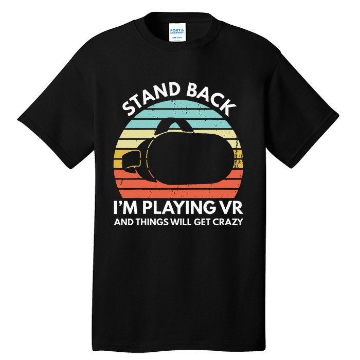 Virtual Reality Athlete Funny Vr Gamer Saying Tall T-Shirt