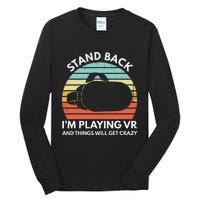 Virtual Reality Athlete Funny Vr Gamer Saying Tall Long Sleeve T-Shirt