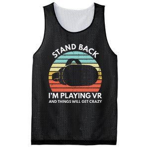 Virtual Reality Athlete Funny Vr Gamer Saying Mesh Reversible Basketball Jersey Tank