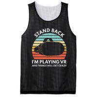 Virtual Reality Athlete Funny Vr Gamer Saying Mesh Reversible Basketball Jersey Tank