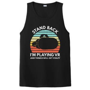 Virtual Reality Athlete Funny Vr Gamer Saying PosiCharge Competitor Tank