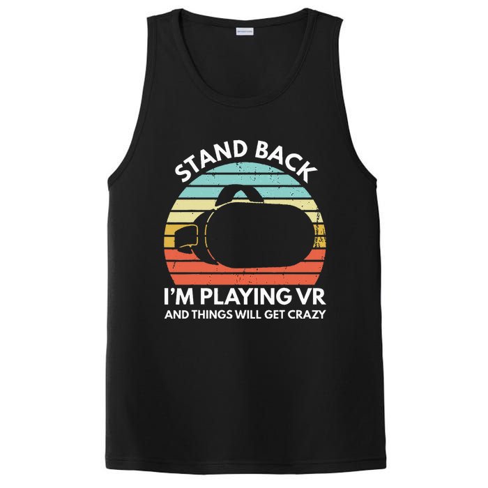 Virtual Reality Athlete Funny Vr Gamer Saying PosiCharge Competitor Tank