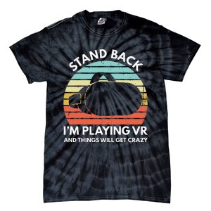 Virtual Reality Athlete Funny Vr Gamer Saying Tie-Dye T-Shirt