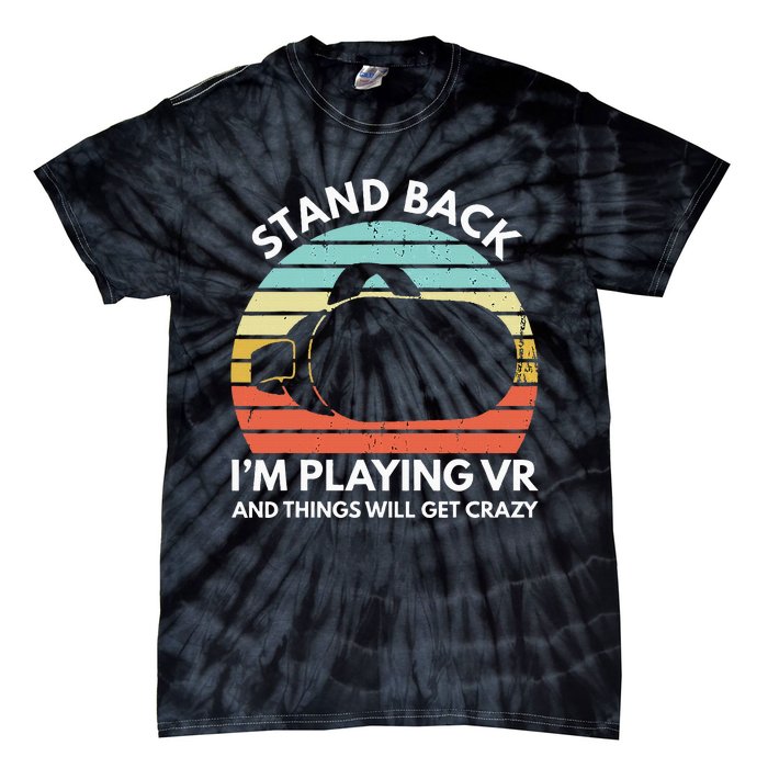 Virtual Reality Athlete Funny Vr Gamer Saying Tie-Dye T-Shirt