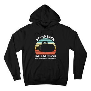 Virtual Reality Athlete Funny Vr Gamer Saying Tall Hoodie