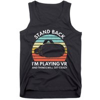 Virtual Reality Athlete Funny Vr Gamer Saying Tank Top