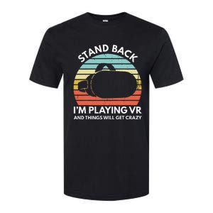 Virtual Reality Athlete Funny Vr Gamer Saying Softstyle CVC T-Shirt