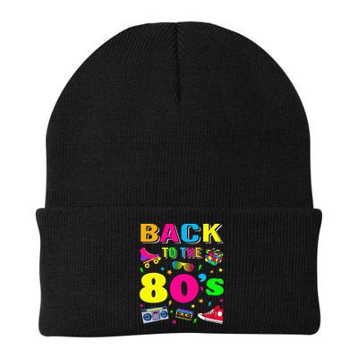 Vintage Retro Back To 80's Graphic Design Beanie