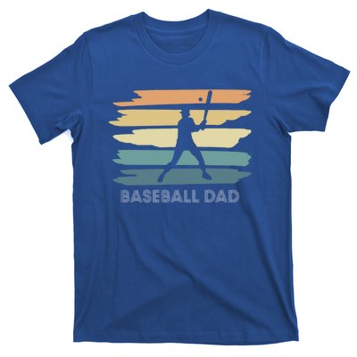 Vintage Retro Baseball Dad Meaningful Gift T-Shirt