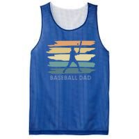 Vintage Retro Baseball Dad Meaningful Gift Mesh Reversible Basketball Jersey Tank