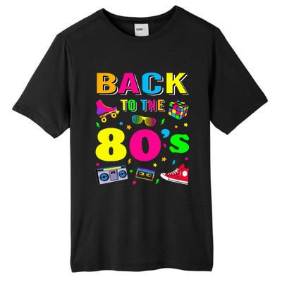 Vintage Retro Back To 80's Graphic Design Tall Fusion ChromaSoft Performance T-Shirt