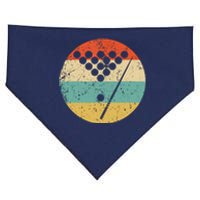 Vintage Retro Billiards Pool Gifts For Player USA-Made Doggie Bandana