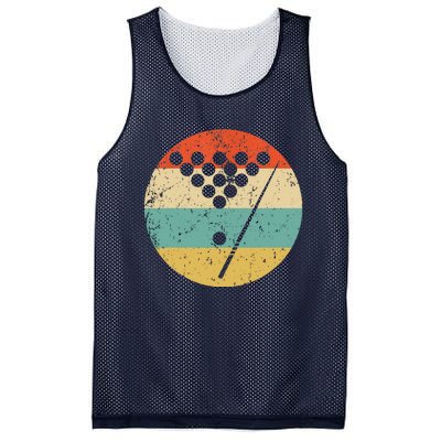 Vintage Retro Billiards Pool Gifts For Player Mesh Reversible Basketball Jersey Tank