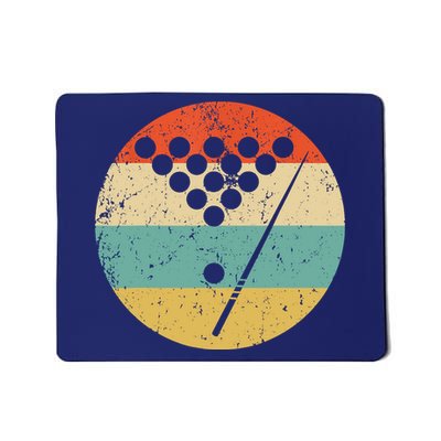 Vintage Retro Billiards Pool Gifts For Player Mousepad