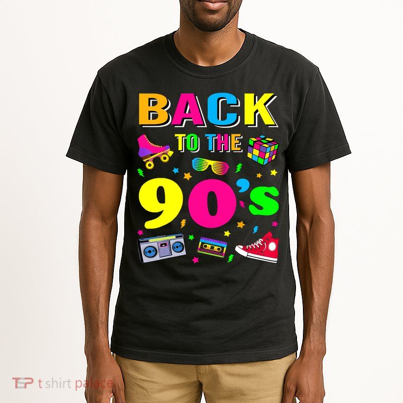 Vintage Retro Back To 90's Graphic Design Tall T-Shirt
