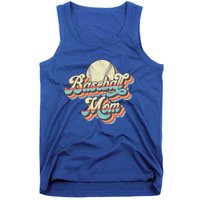 Vintage Retro Baseball Mom Gift Tank Top