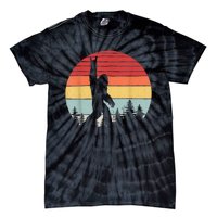 Vintage Retro Bigfoot Rock And Roll Tie-Dye T-Shirt