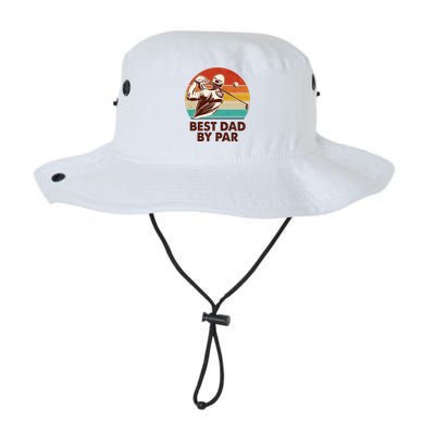 Vintage Retro Best Dad By Par Golfing Fan Legacy Cool Fit Booney Bucket Hat