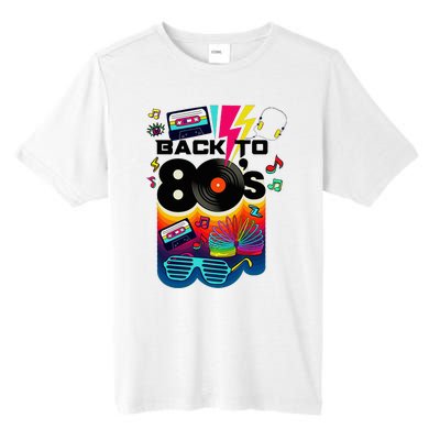 Vintage Retro Back To 80S I Love 80S Graphic Design Tall Fusion ChromaSoft Performance T-Shirt