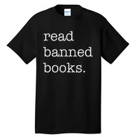 Vintage Read Banned Books Tall T-Shirt