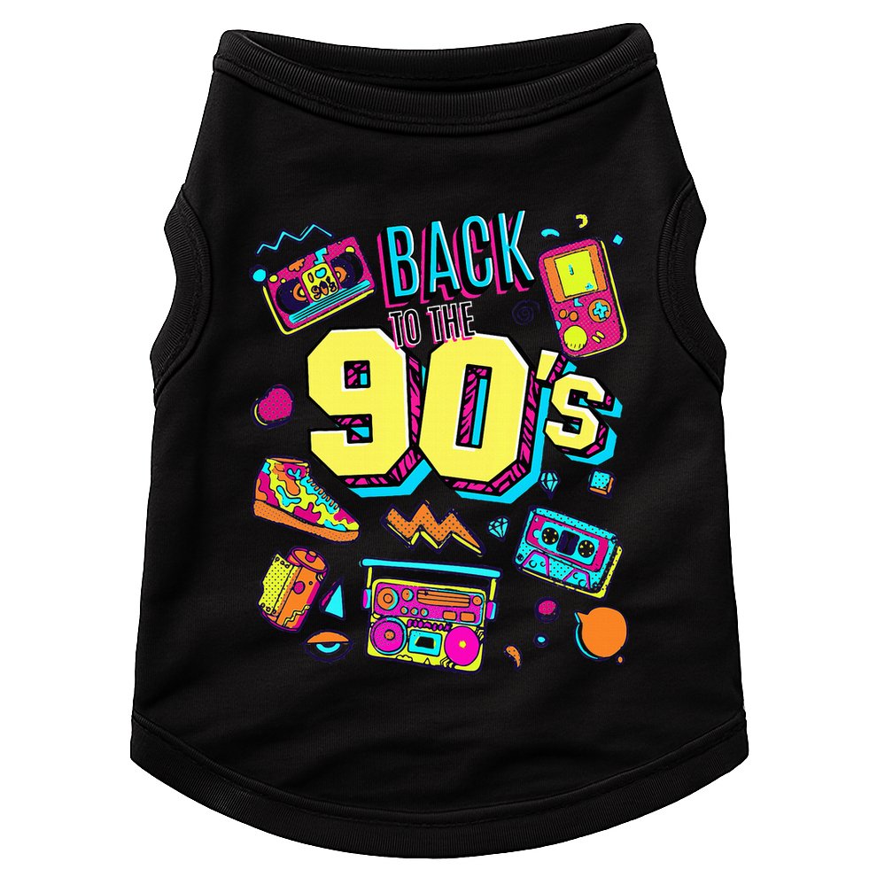 Vintage Retro Back To 90S Doggie Tank