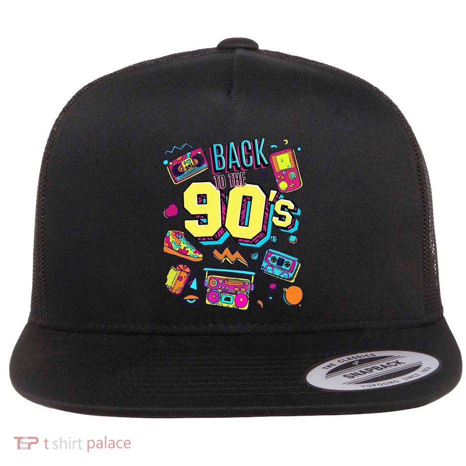 Vintage Retro Back To 90S Flatbill Hat