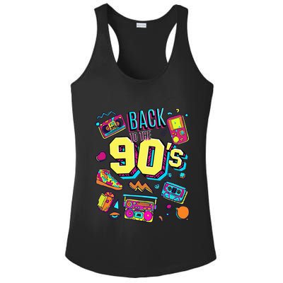 Vintage Retro Back To 90S Ladies PosiCharge Competitor Racerback Tank