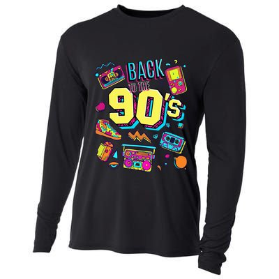 Vintage Retro Back To 90S Cooling Performance Long Sleeve Crew