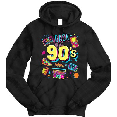 Vintage Retro Back To 90S Tie Dye Hoodie