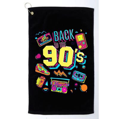 Vintage Retro Back To 90S Golf Towel