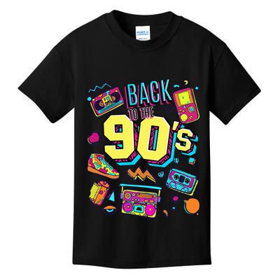 Vintage Retro Back To 90S Kids T-Shirt