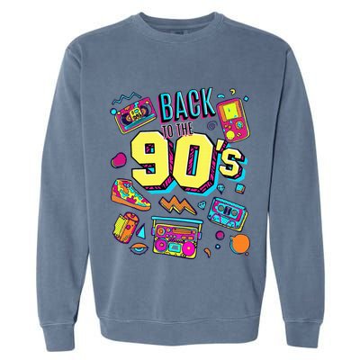 Vintage Retro Back To 90S Garment-Dyed Sweatshirt